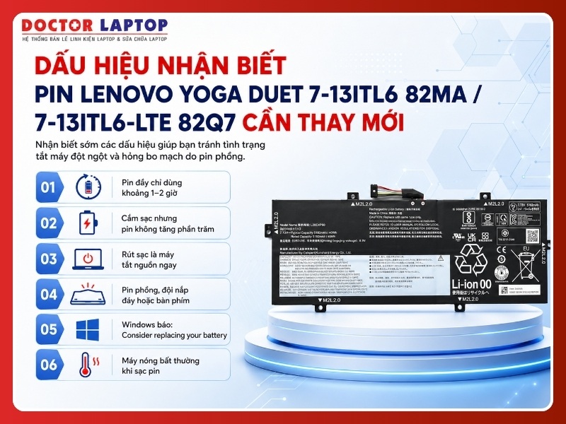 Pin lenovo yoga duet 7-13itl6 82ma 7-13itl6-lte 82q7 l20m4pe0 - 5