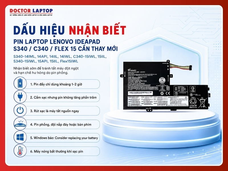 Pin laptop lenovo ideapad s340-14iml 14api 14iil 14iwl c340-15iwl 15iil s340-15iwl 15api 15iil flex15iwl l18l3pf3 - 5