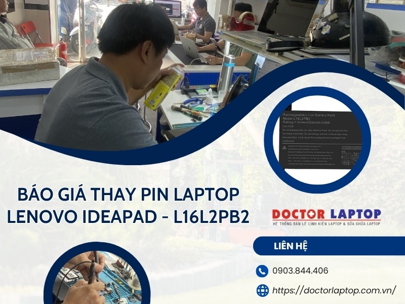 Pin laptop lenovo ideapad s145 15iil 320-15ikb 320-15abr 320-15isk 330-15ikb 520-15ikb s145-15iwl s145-15ast s145-14iil s145-14iwl l16l2pb2 - 1