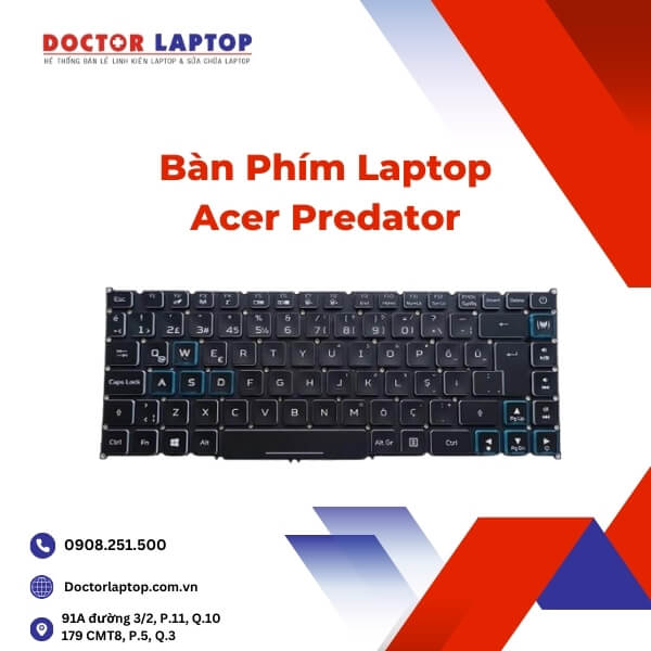 Bàn Phím Laptop Acer Predator