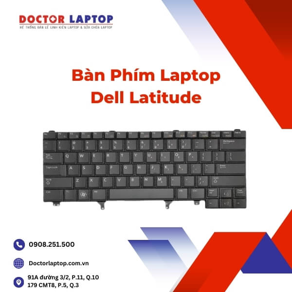 Bàn Phím Laptop Dell Latitude