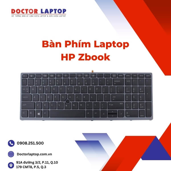 Bàn Phím Laptop HP Zbook