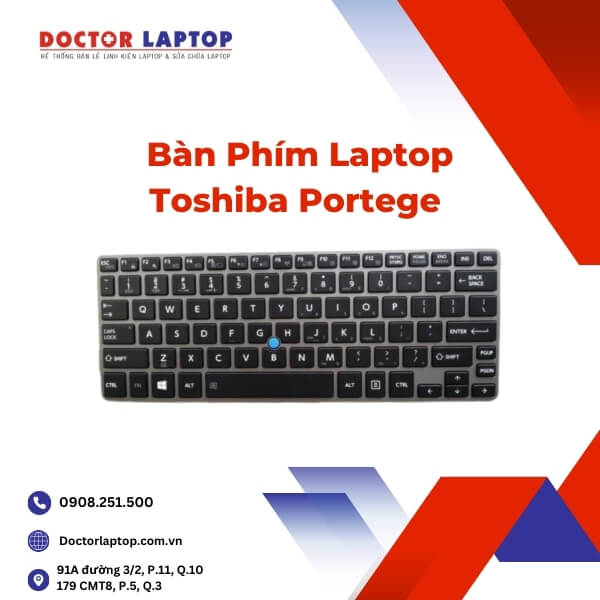 Bàn Phím Laptop Toshiba Portege