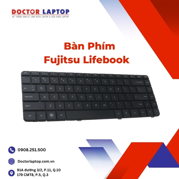 Bàn Phím Laptop Fujitsu Lifebook