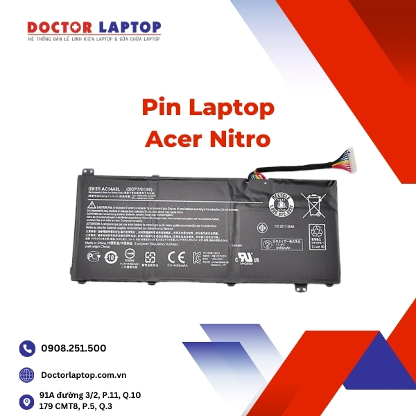 Pin Laptop Acer Nitro