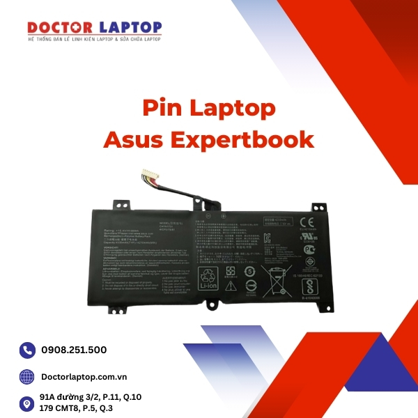 Pin Laptop Asus Expertbook