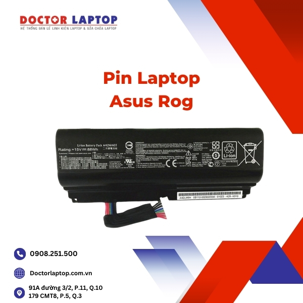 Pin Laptop Asus Rog