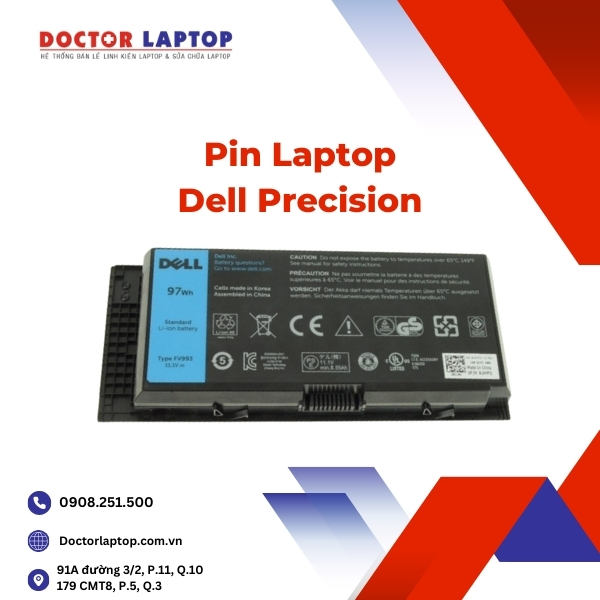 Pin Laptop Dell Precision