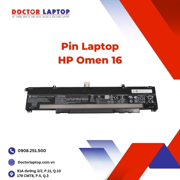 Pin Laptop HP Omen 16