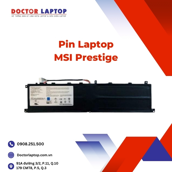 Pin Laptop MSI Prestige