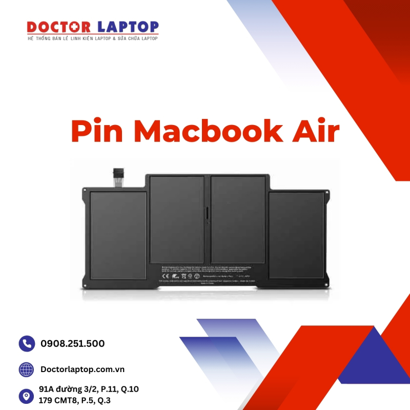 Pin Macbook Air