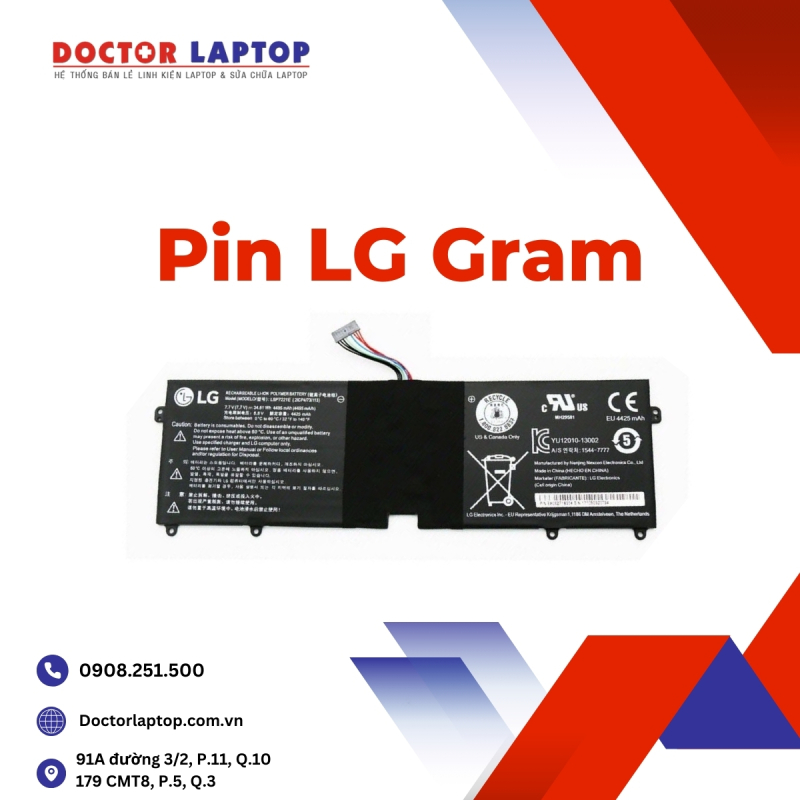 Pin LG Gram