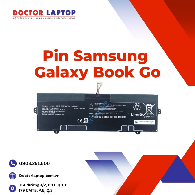 Pin Samsung Galaxy Book Go