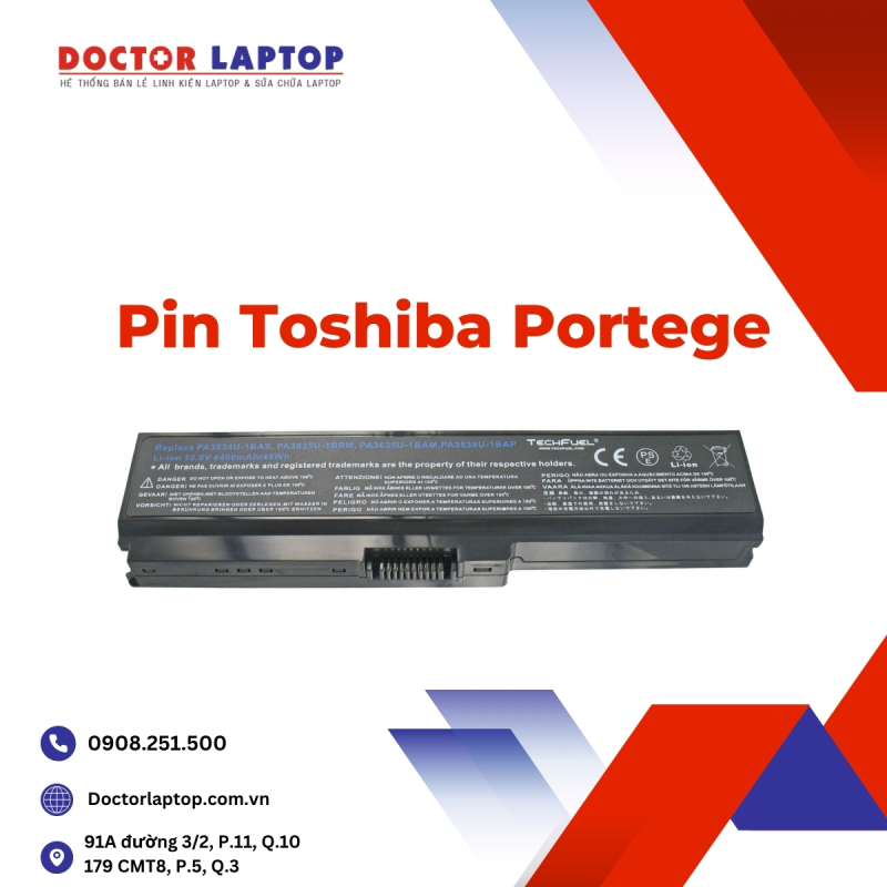 Pin Toshiba Portege