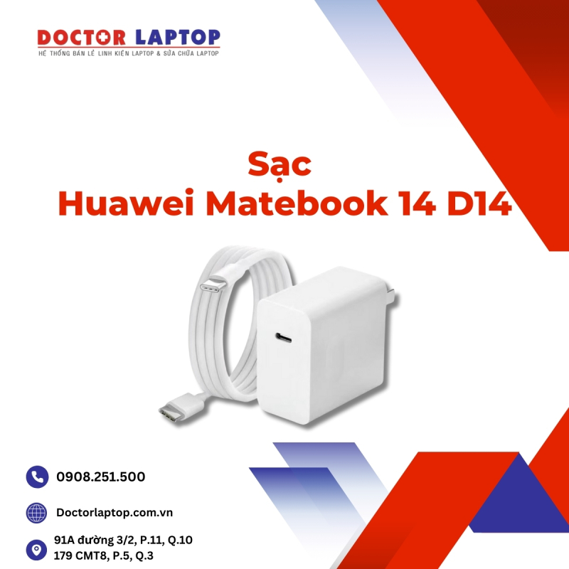 Sạc Huawei Matebook 14 D14