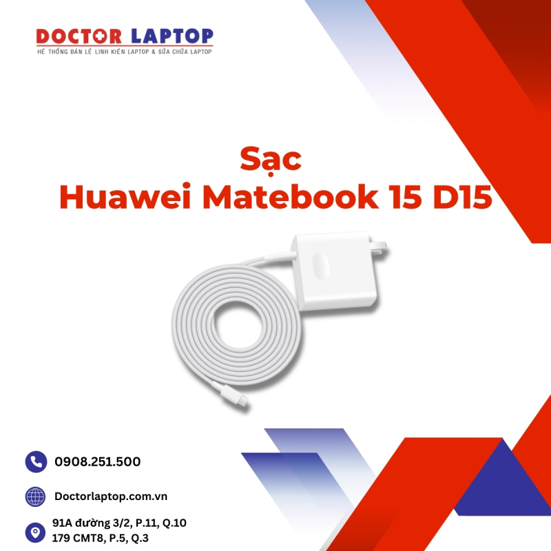 Sạc Huawei Matebook 15 D15