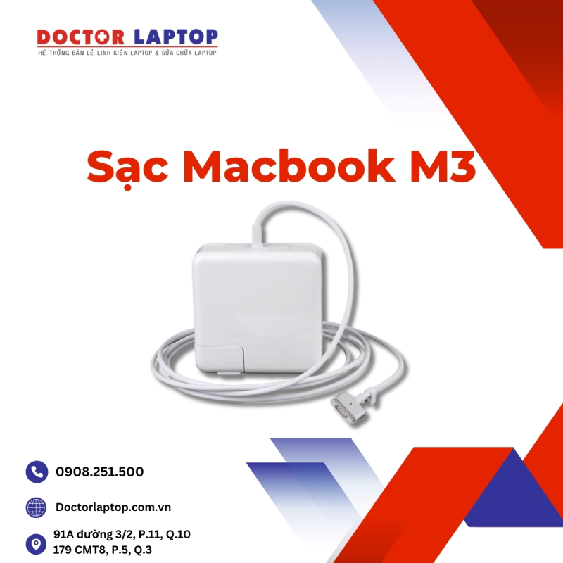 Sạc Macbook M3