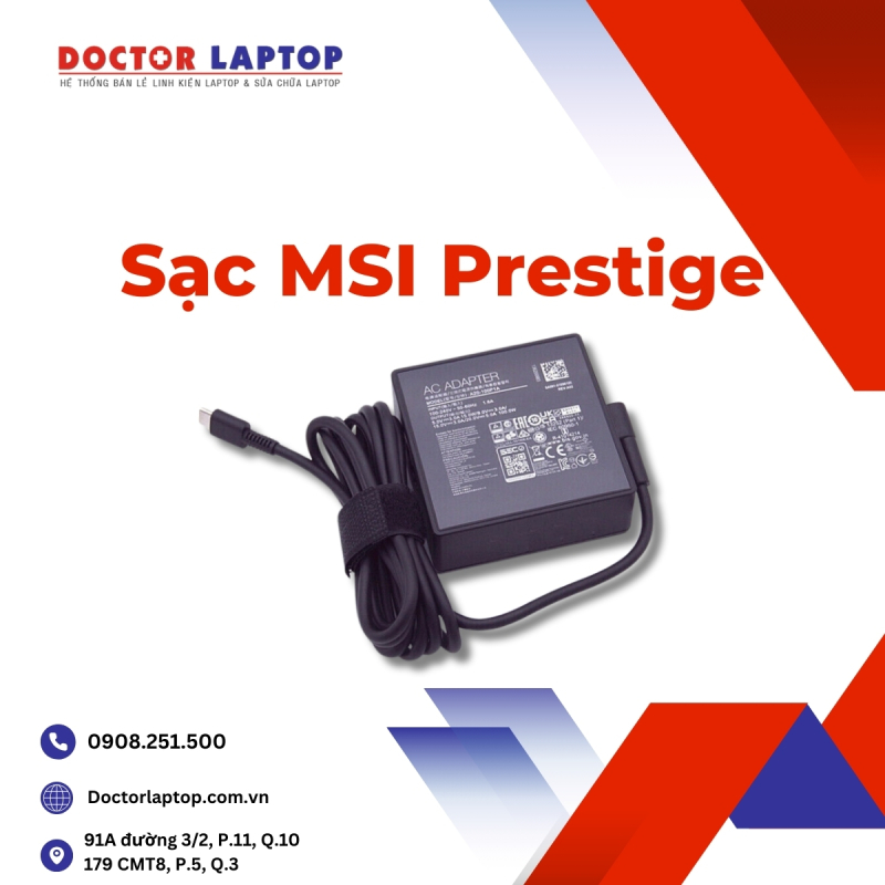 Sạc MSI Prestige