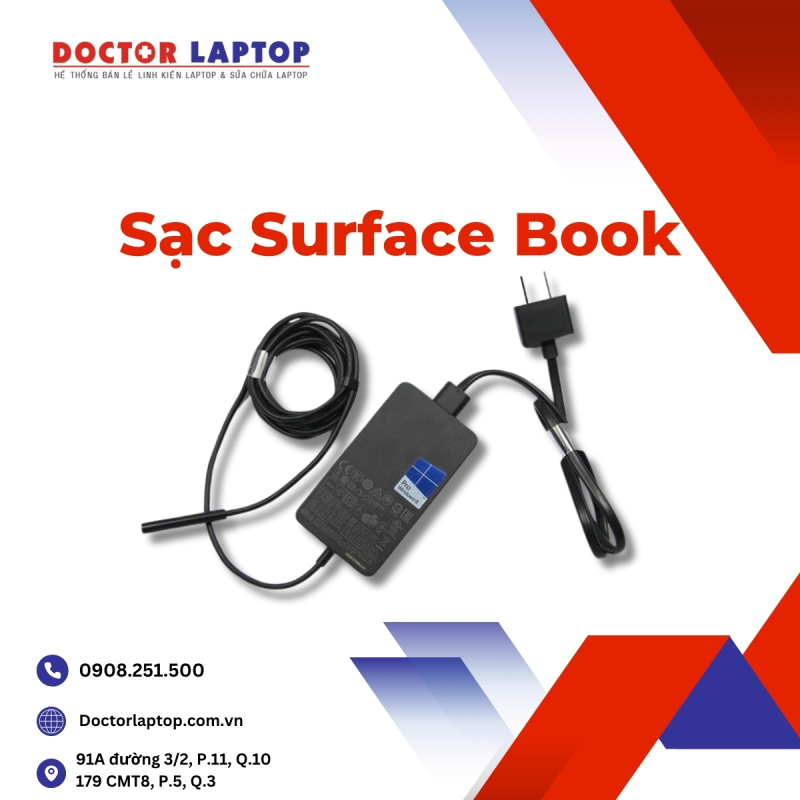 Sạc Surface Book