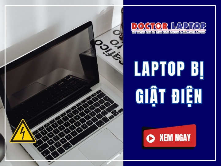 Laptop bị giật điện