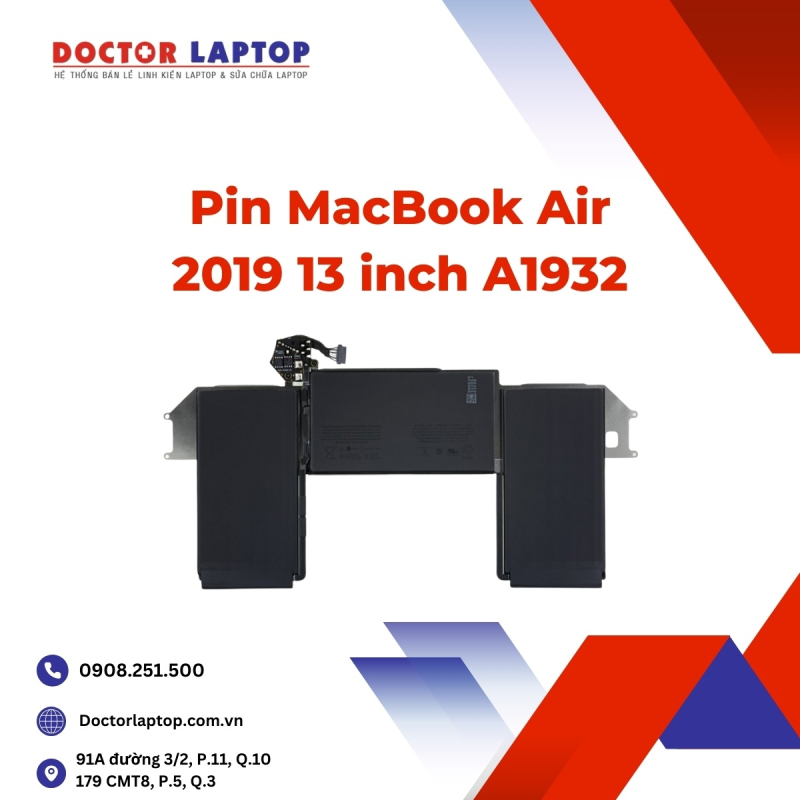Pin MacBook Air 2019 13 inch A1932
