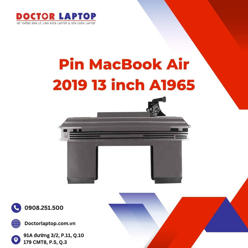 Pin MacBook Air 2019 13 inch A1965