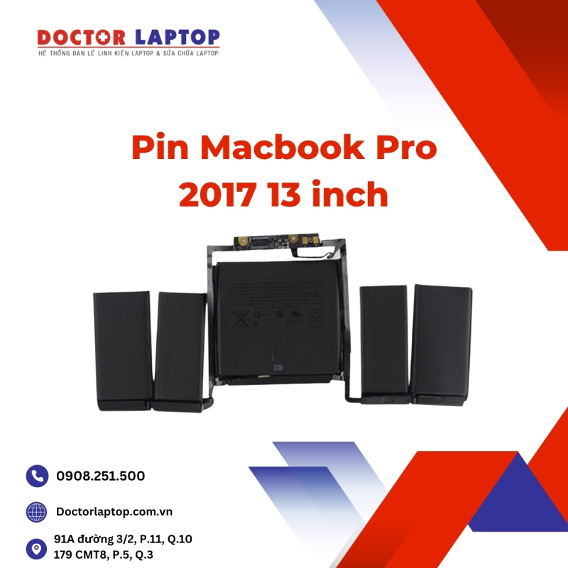 Pin Macbook Pro 2017 13 inch