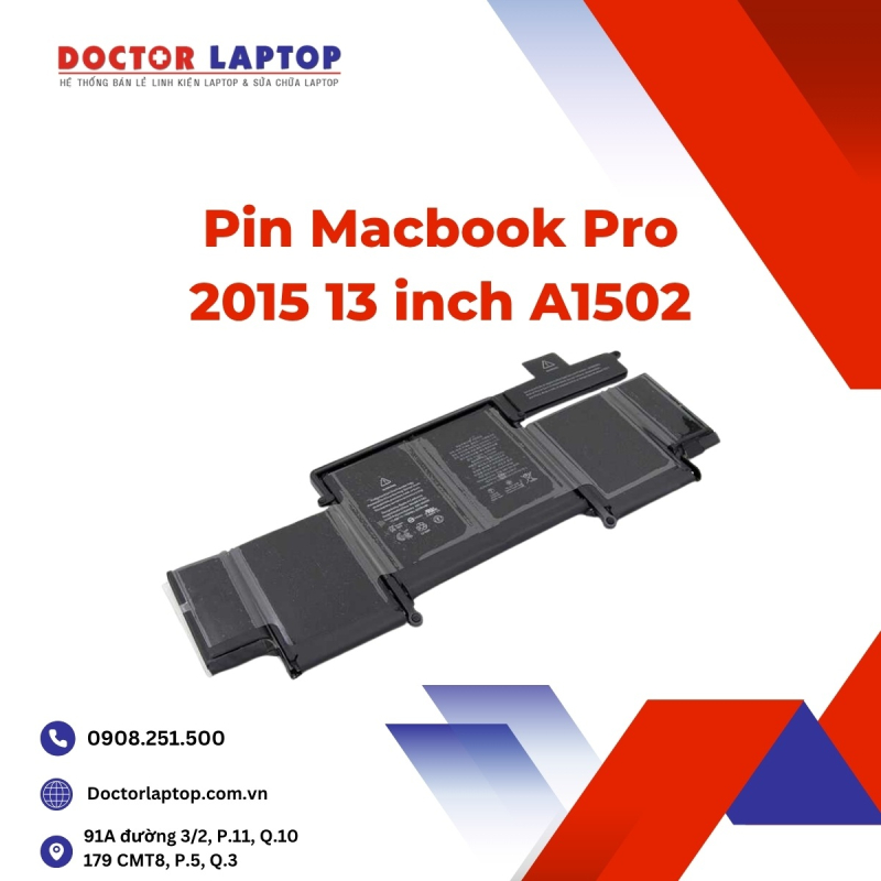 Pin Macbook Pro 2015 13 inch A1502