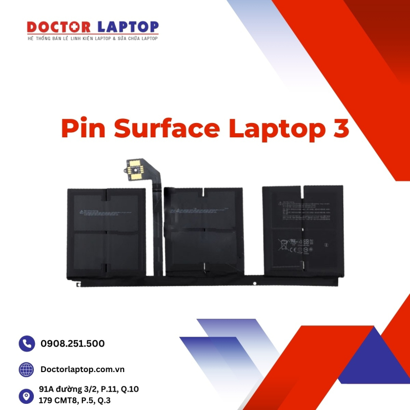 Pin Surface Laptop 3