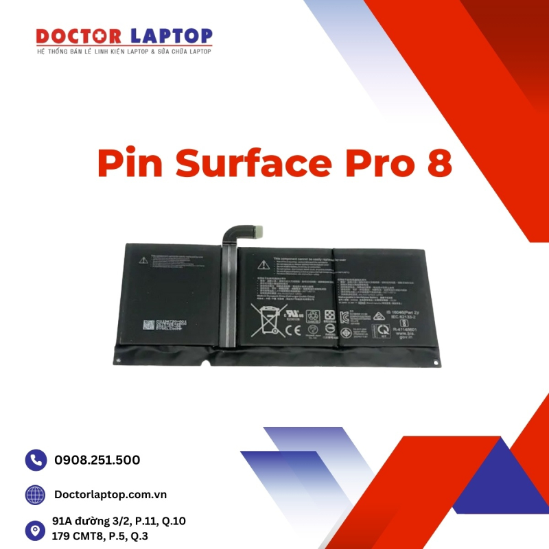 Pin Surface Pro 8