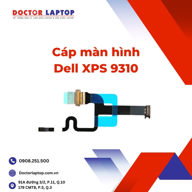 Cáp màn hình Dell XPS 9310