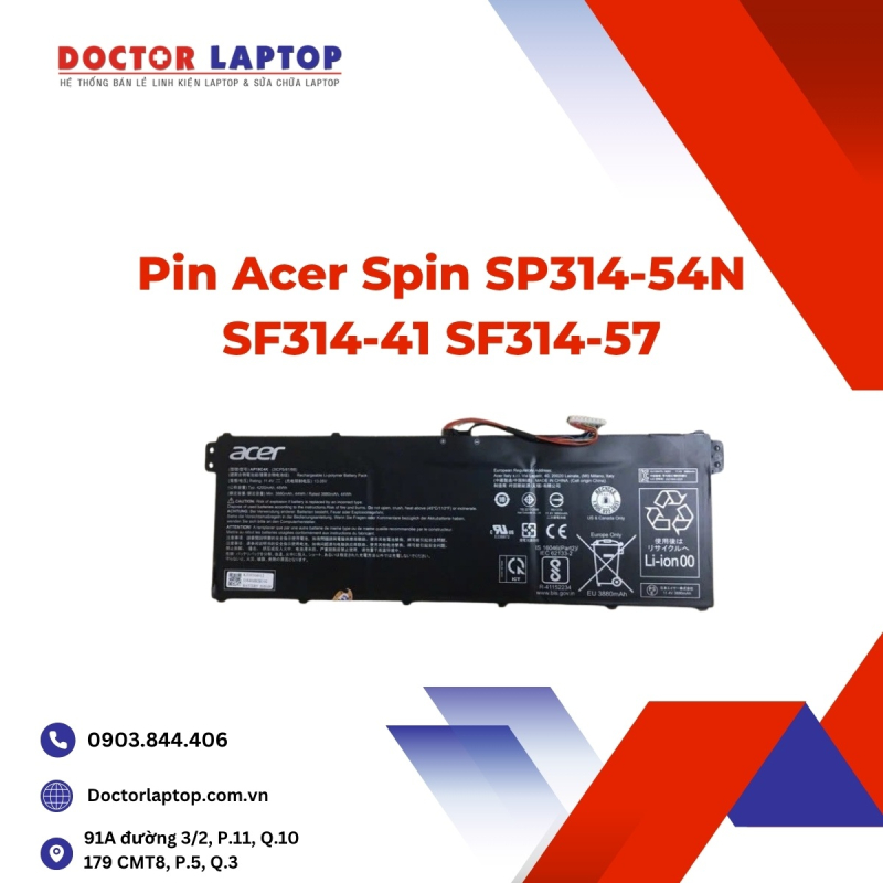 Pin Acer Spin SP314-54N SF314-41 SF314-57