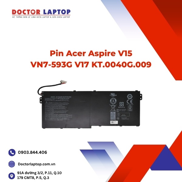 Pin Acer Aspire V15 VN7-593G V17 KT.0040G.009