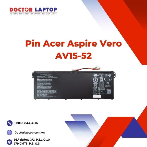 Pin Acer Aspire Vero AV15-52
