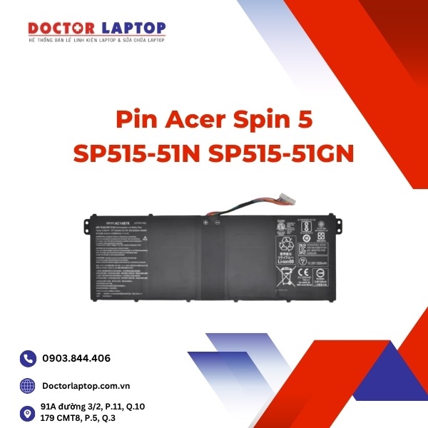 Pin Acer Spin 5 SP515-51N SP515-51GN