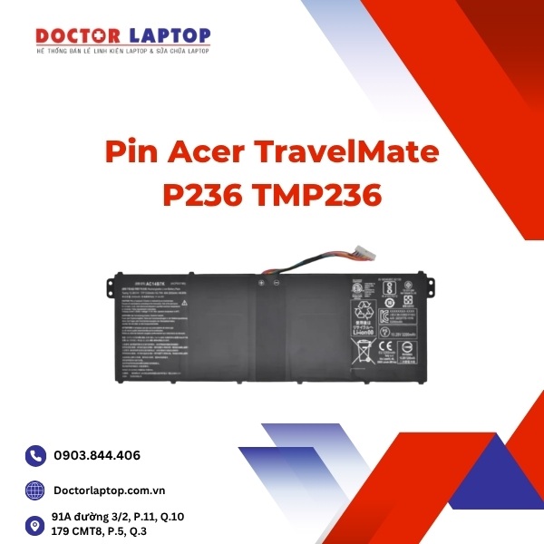 Pin Acer TravelMate P236 TMP236