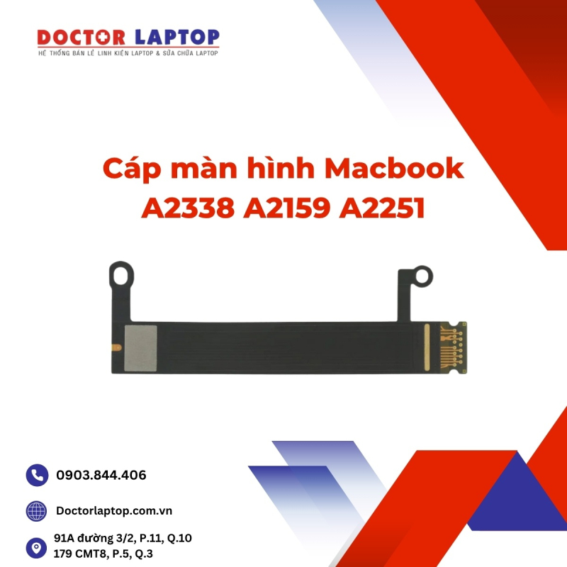 Cáp màn hình Macbook A2338 A2159 A2251