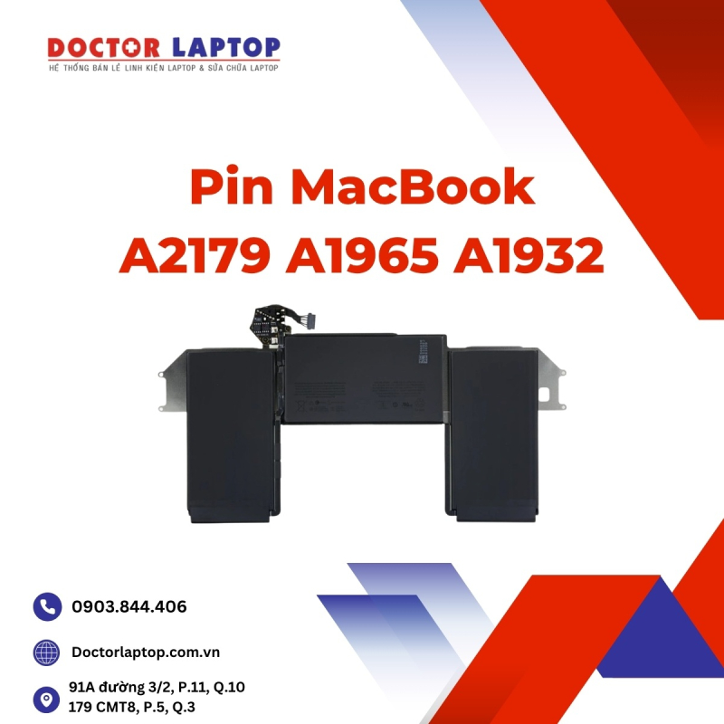 Pin MacBook A2179 A1965 A1932
