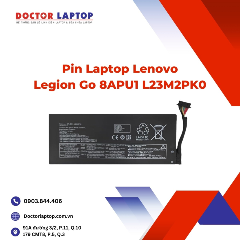 Pin Laptop Lenovo Legion Go 8APU1 L23M2PK0