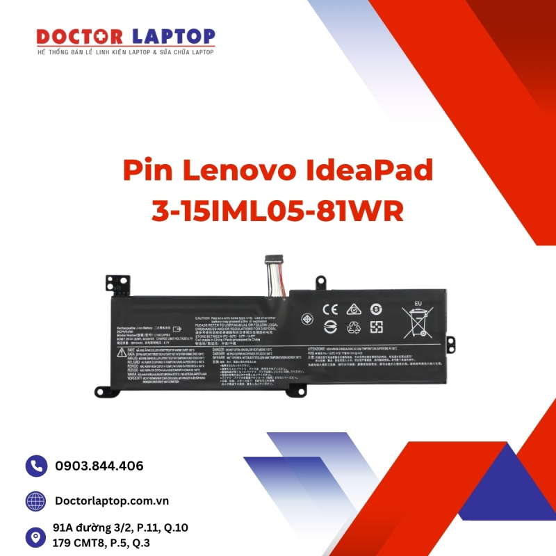 Pin Lenovo IdeaPad 3-15IML05-81WR