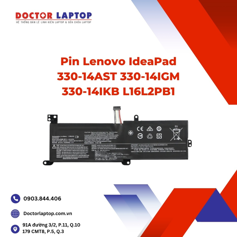 Pin Lenovo IdeaPad 330-14AST 330-14IGM 330-14IKB L16L2PB1