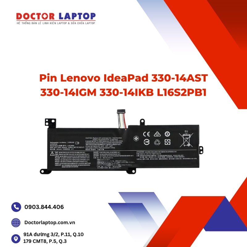 Pin Lenovo IdeaPad 330-14AST 330-14IGM 330-14IKB L16S2PB1