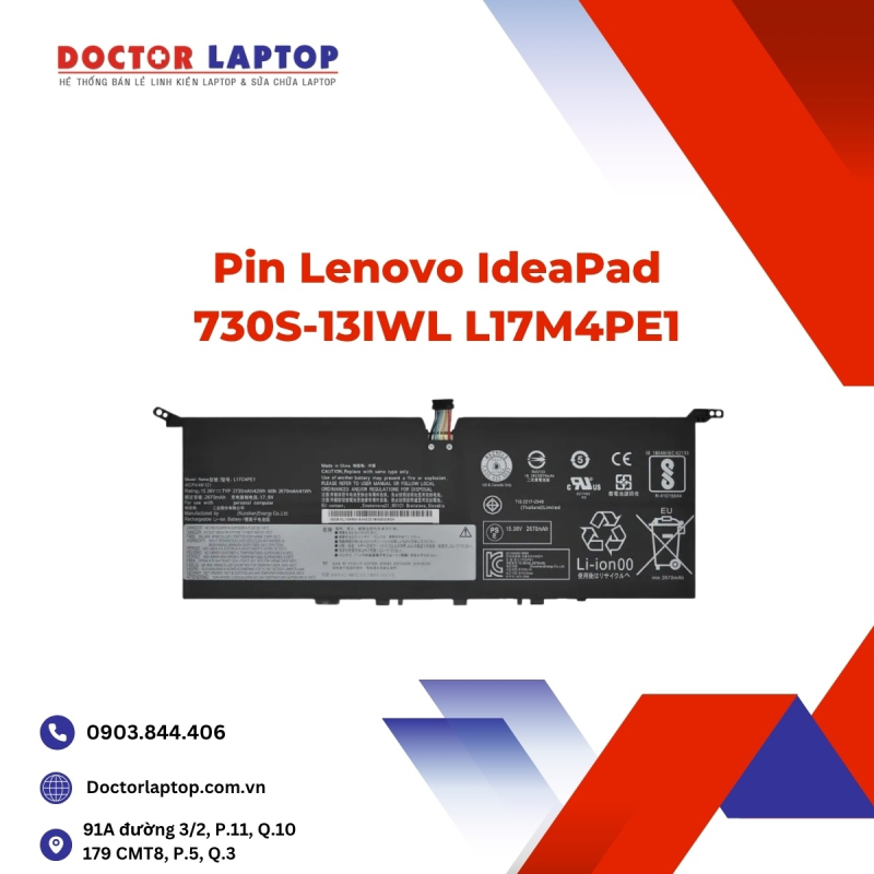 Pin Lenovo IdeaPad 730S-13IWL L17M4PE1