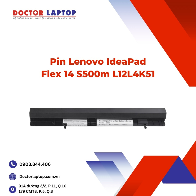 Pin Lenovo IdeaPad Flex 14 S500m L12L4K51