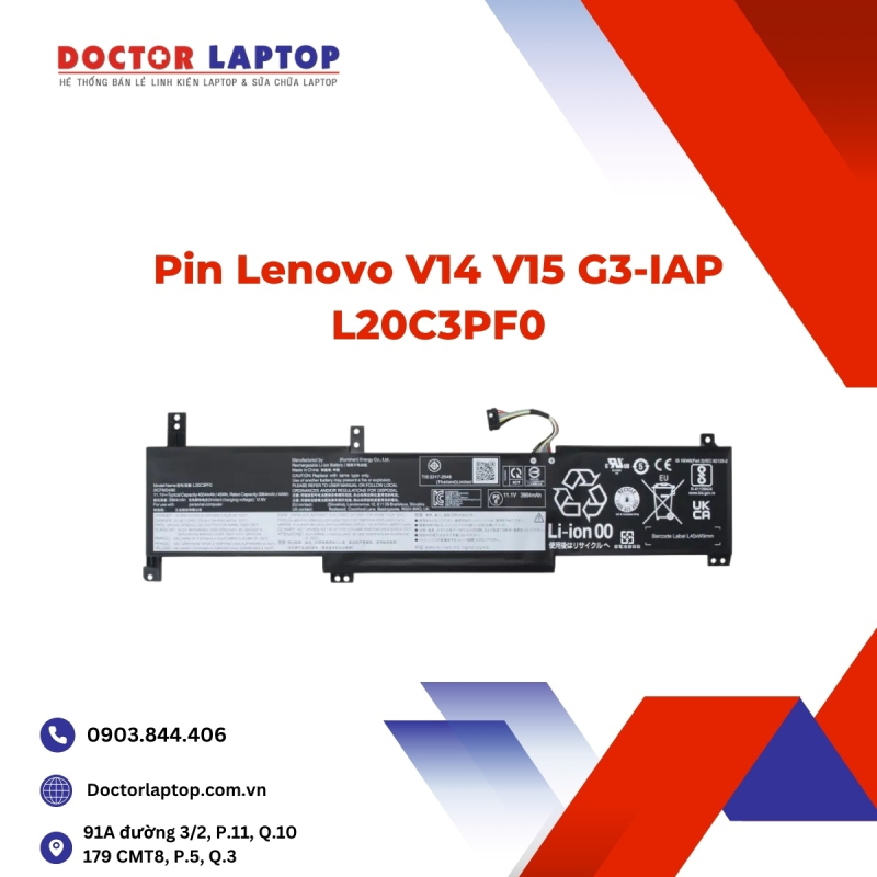 Pin Lenovo V14 V15 G3-IAP L20C3PF0