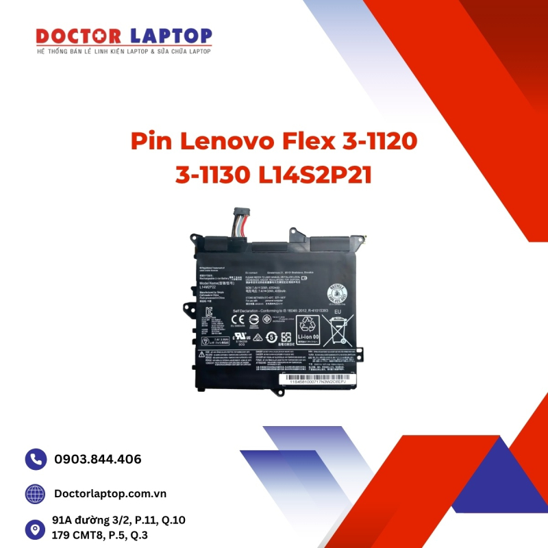 Pin Lenovo Flex 3-1120 3-1130 L14S2P21