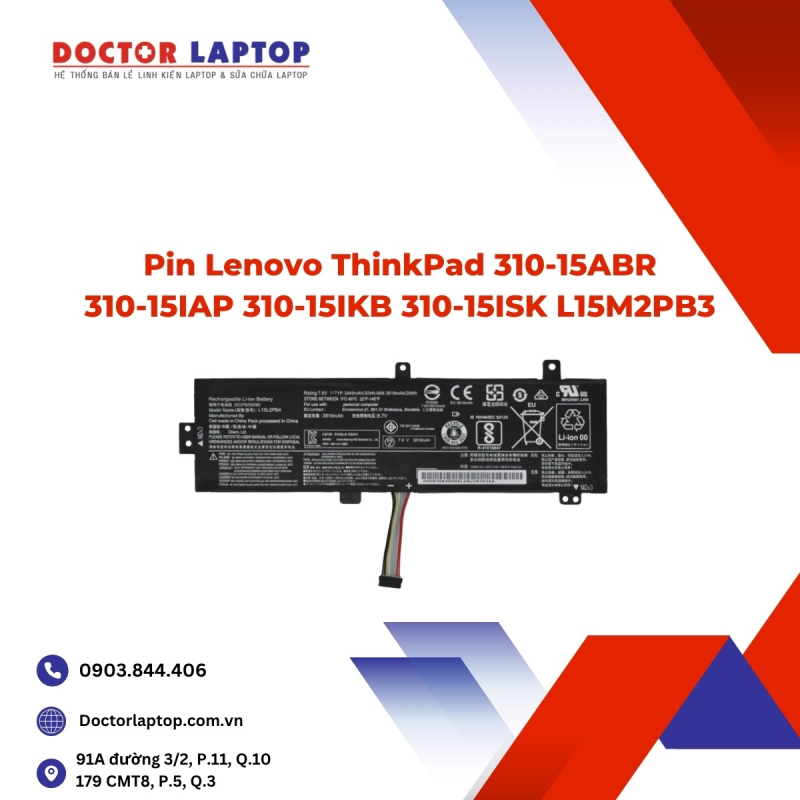 Pin Lenovo ThinkPad 310-15ABR 310-15IAP 310-15IKB 310-15ISK L15M2PB3