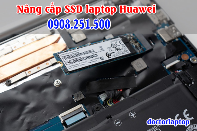 Nâng cấp SSD Laptop Huawei Matebook