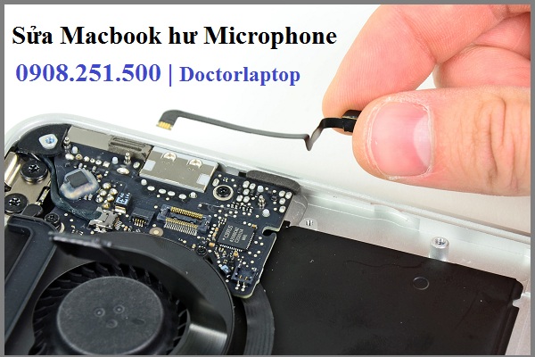 Sửa Macbook hư Micro