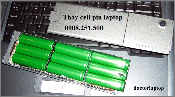 cách thay cell pin laptop